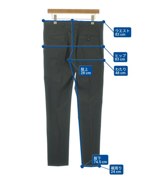 PRADA（プラダ）スラックス グレー サイズ:46(M位) メンズ/2200677495101