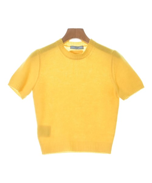 PRADA(プラダ)ニット・セーター 黄 サイズ:38(S位)/2200674546035