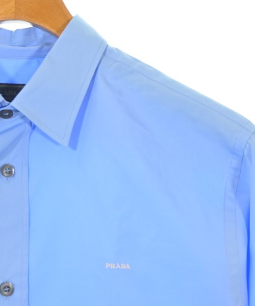PRADA（プラダ）カジュアルシャツ 青 サイズ:39(M位) メンズ/2200677994017