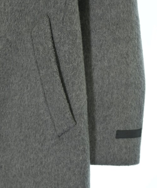 PRADA（プラダ）チェスターコート グレー サイズ:48(L位) メンズ/2200678070017