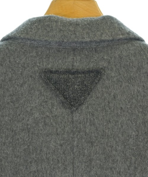 PRADA（プラダ）チェスターコート グレー サイズ:48(L位) メンズ/2200678070017