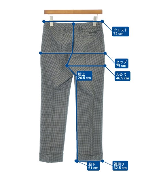 PRADA（プラダ）スラックス グレー サイズ:36(XS位) レディース/2200678175026