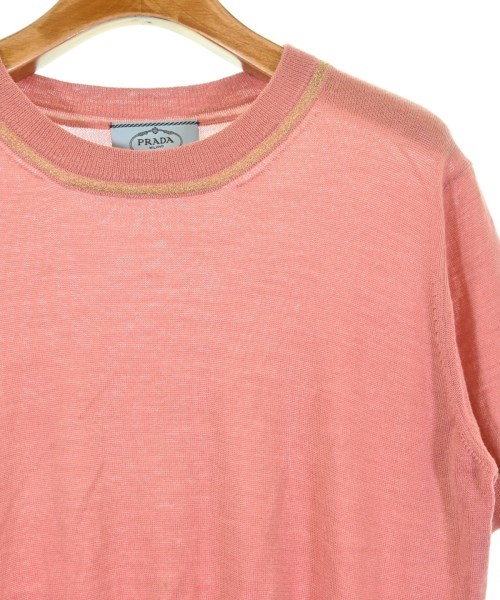 PRADA（プラダ）ニット・セーター ピンク サイズ:42(M位) レディース/2200678575055
