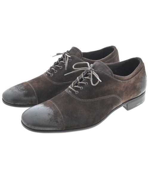 PRADA(プラダ)ビジネス・ドレスシューズ 茶 サイズ:6(25cm位)/2200674227019