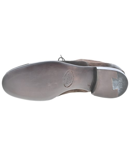 PRADA（プラダ）ビジネス・ドレスシューズ 茶 サイズ:6(25cm位) メンズ/2200674227019
