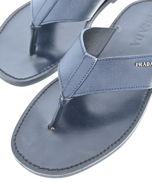 PRADA（プラダ）サンダル 黒 サイズ:6(25cm位) メンズ/2200674227026