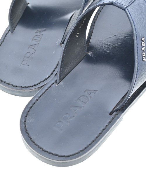 PRADA（プラダ）サンダル 黒 サイズ:6(25cm位) メンズ/2200674227026