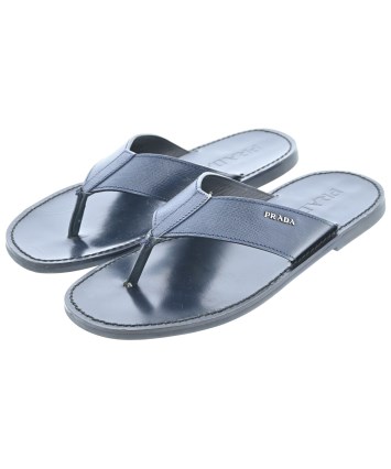 PRADA（プラダ）サンダル 黒 サイズ:6(25cm位) メンズ/2200674227026