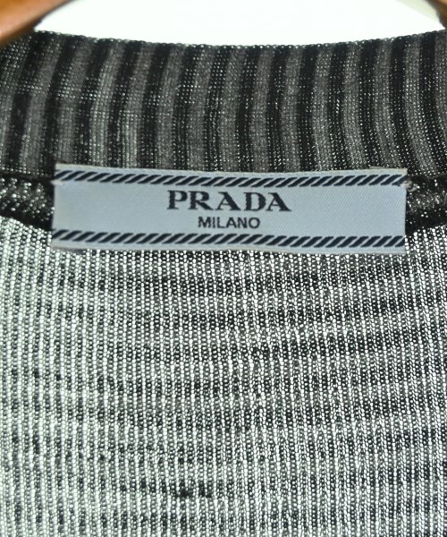 PRADA（プラダ）カーディガン 黒 サイズ:40(M位) レディース/2200674227101
