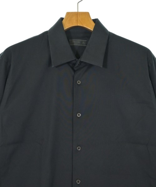 PRADA（プラダ）ドレスシャツ 黒 サイズ:42(XXL位) メンズ/2200678999028