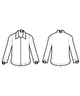 PRADA（プラダ）ドレスシャツ 黒 サイズ:42(XXL位) メンズ/2200678999028