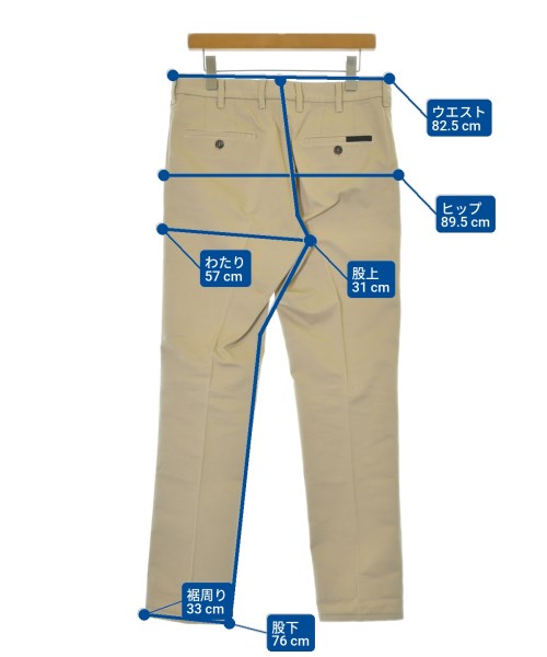 PRADA（プラダ）チノパン ベージュ サイズ:32(L位) メンズ/2200678834091