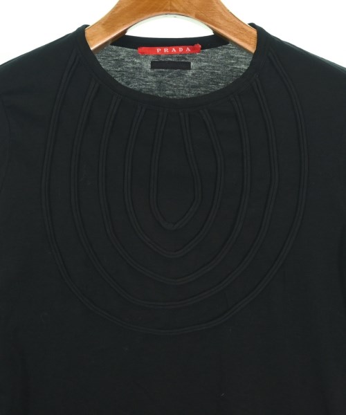 PRADA（プラダ）Tシャツ・カットソー 黒 サイズ:XS レディース/2200678996300