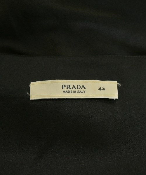 PRADA（プラダ）ブラウス 黒 サイズ:44(L位) レディース/2200679377054
