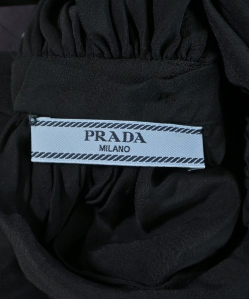 PRADA（プラダ）ブラウス 黒 サイズ:40(M位) レディース/2200679431077