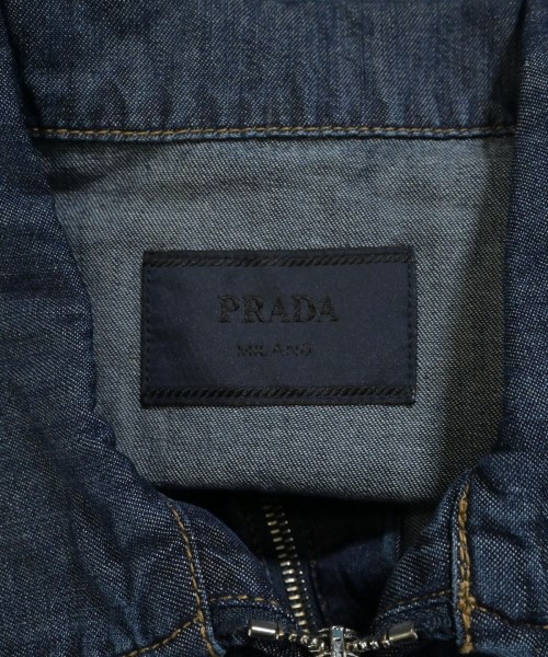 PRADA（プラダ）デニムジャケット 紺 サイズ:L メンズ/2200679436027