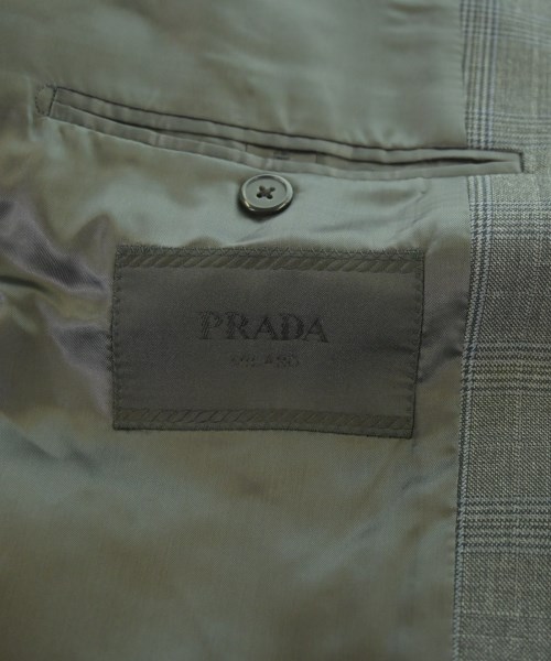 PRADA（プラダ）テーラードジャケット グレー サイズ:48(L位) メンズ/2200655472025