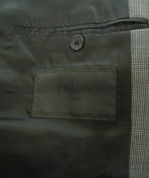 PRADA（プラダ）テーラードジャケット グレー サイズ:48(L位) メンズ/2200655472032