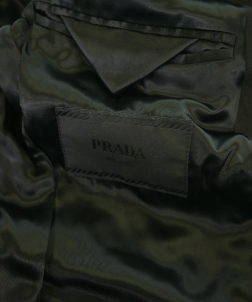 PRADA（プラダ）チェスターコート 黒 サイズ:48(L位) メンズ/2200655472056