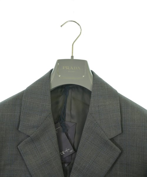 PRADA（プラダ）テーラードジャケット グレー サイズ:48(L位) メンズ/2200655472070