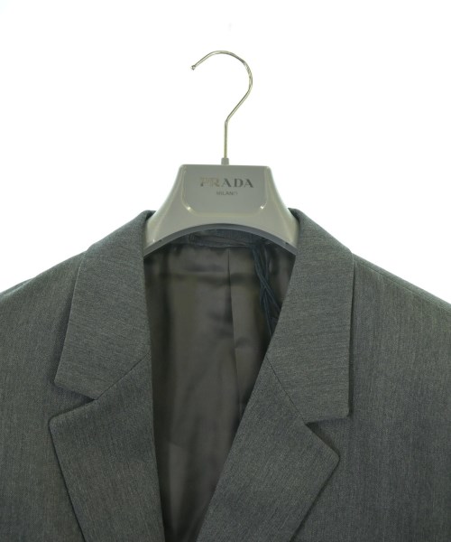 PRADA（プラダ）テーラードジャケット グレー サイズ:50(XL位) メンズ/2200655472094