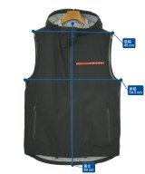 PRADA（プラダ）ブルゾン 黒 サイズ:46(M位) メンズ/2200655472117