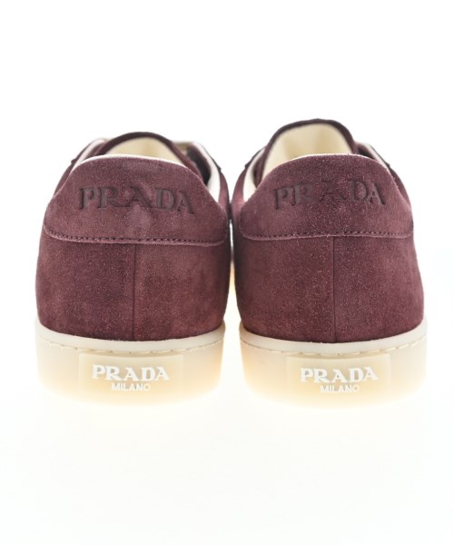 PRADA（プラダ）スニーカー 赤 サイズ:UK9 1/2(28cm位) メンズ/2200655472285