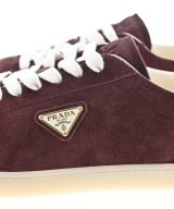 PRADA（プラダ）スニーカー 赤 サイズ:UK9 1/2(28cm位) メンズ/2200655472285
