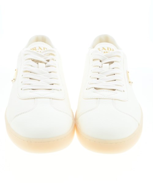 PRADA（プラダ）スニーカー 白 サイズ:UK10(29cm位) メンズ/2200655472292