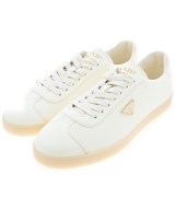 PRADA（プラダ）スニーカー 白 サイズ:UK10(29cm位) メンズ/2200655472292
