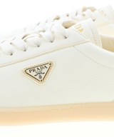 PRADA（プラダ）スニーカー 白 サイズ:UK10(29cm位) メンズ/2200655472292