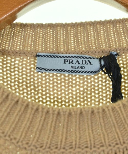 PRADA（プラダ）ニット・セーター ベージュ サイズ:38(S位) レディース/2200655472322