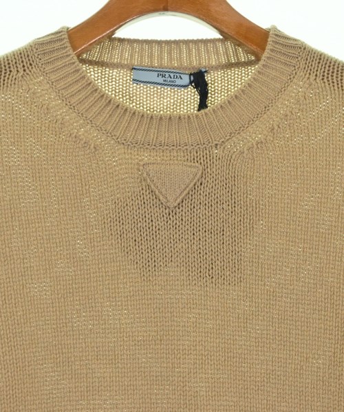 PRADA（プラダ）ニット・セーター ベージュ サイズ:38(S位) レディース/2200655472322