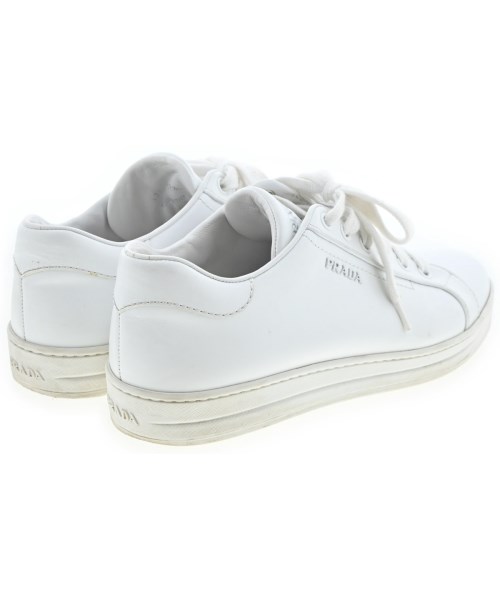 PRADA（プラダ）スニーカー 白 サイズ:EU38 1/2(25cm位) レディース/2200678895108