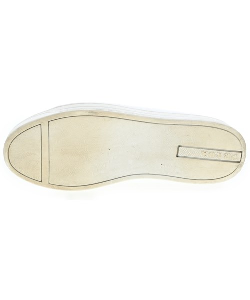 PRADA（プラダ）スニーカー 白 サイズ:EU38 1/2(25cm位) レディース/2200678895108