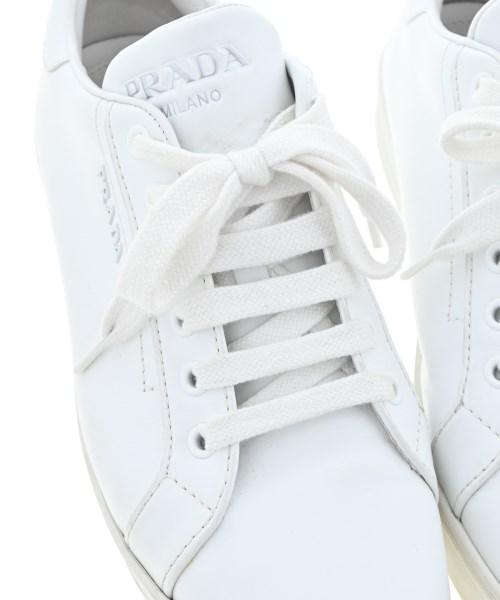 PRADA（プラダ）スニーカー 白 サイズ:EU38 1/2(25cm位) レディース/2200678895108