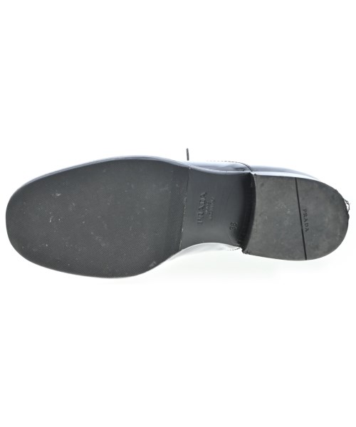 PRADA（プラダ）ドレスシューズ/ローファー 黒 サイズ:EU38(24.5cm位) レディース/2200674449077