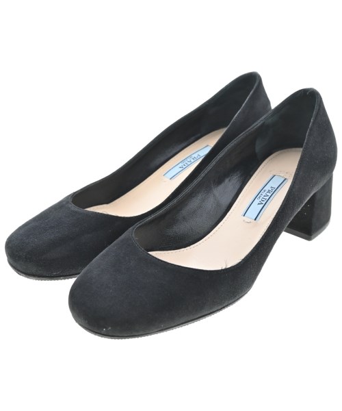 PRADA(プラダ)パンプス 黒 サイズ:EU35 1/2(22cm位)/2200680094087