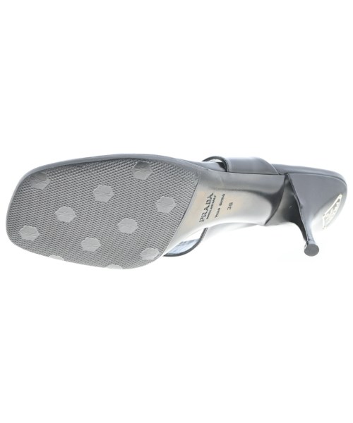 PRADA（プラダ）バレエシューズ/オペラシューズ 黒 サイズ:EU38(24.5cm位) レディース/2200680522085