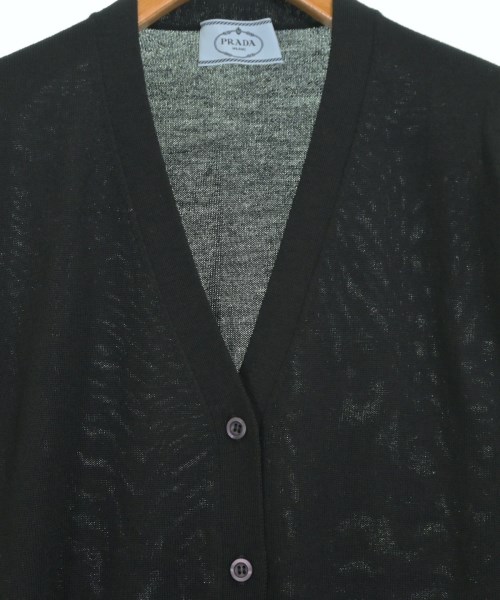 PRADA（プラダ）カーディガン 黒 サイズ:40(M位) レディース/2200681090019
