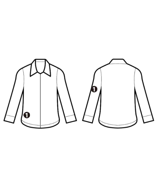 PRADA（プラダ）ブラウス 白 サイズ:38(S位) レディース/2200681090033