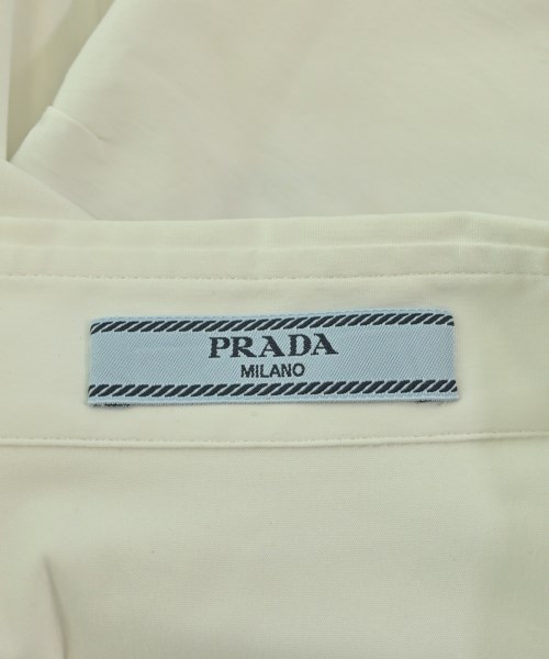 PRADA（プラダ）カジュアルシャツ 白 サイズ:38(S位) レディース/2200681090040