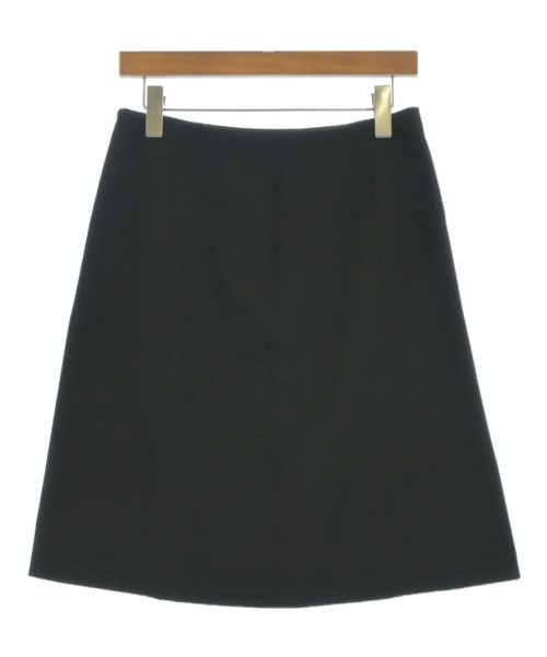 PRADA（プラダ）ひざ丈スカート 黒 サイズ:42(M位) レディース/2200681090064