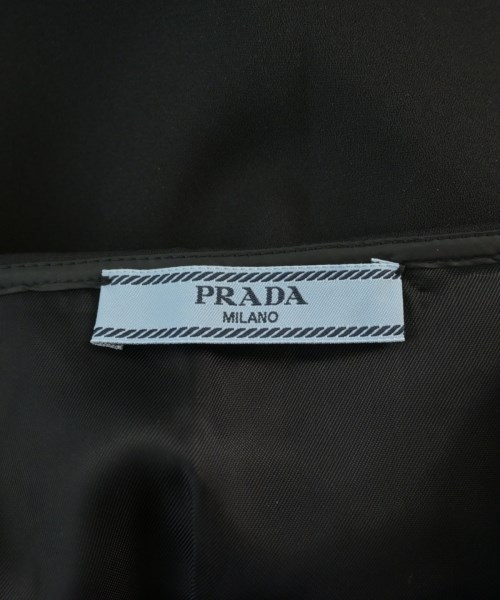 PRADA（プラダ）ひざ丈スカート 黒 サイズ:42(M位) レディース/2200681090064