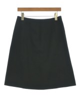 PRADA（プラダ）ひざ丈スカート 黒 サイズ:42(M位) レディース/2200681090064