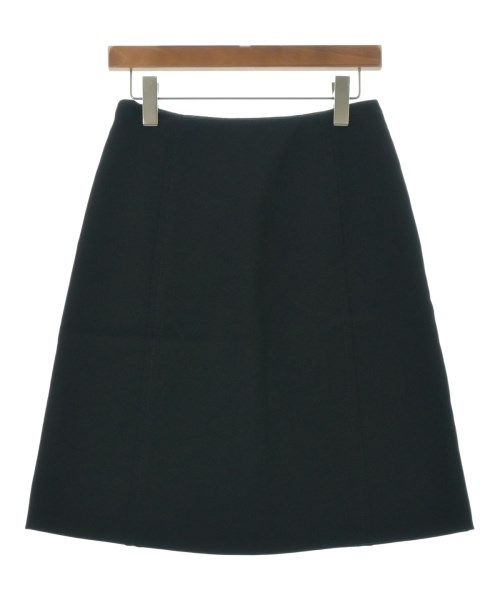 PRADA（プラダ）ひざ丈スカート 黒 サイズ:40(M位) レディース/2200681090071