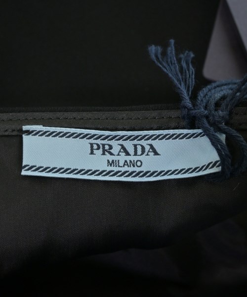 PRADA（プラダ）ひざ丈スカート 黒 サイズ:40(M位) レディース/2200681090071