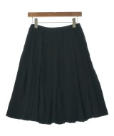 PRADA（プラダ）ひざ丈スカート 黒 サイズ:38(S位) レディース/2200681090088
