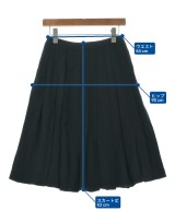 PRADA（プラダ）ひざ丈スカート 黒 サイズ:38(S位) レディース/2200681090088