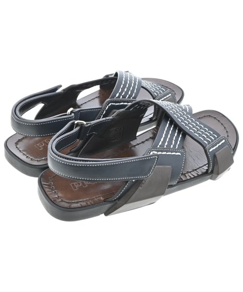 PRADA（プラダ）サンダル 黒 サイズ:UK5 1/2(24cm位) メンズ/2200681106062